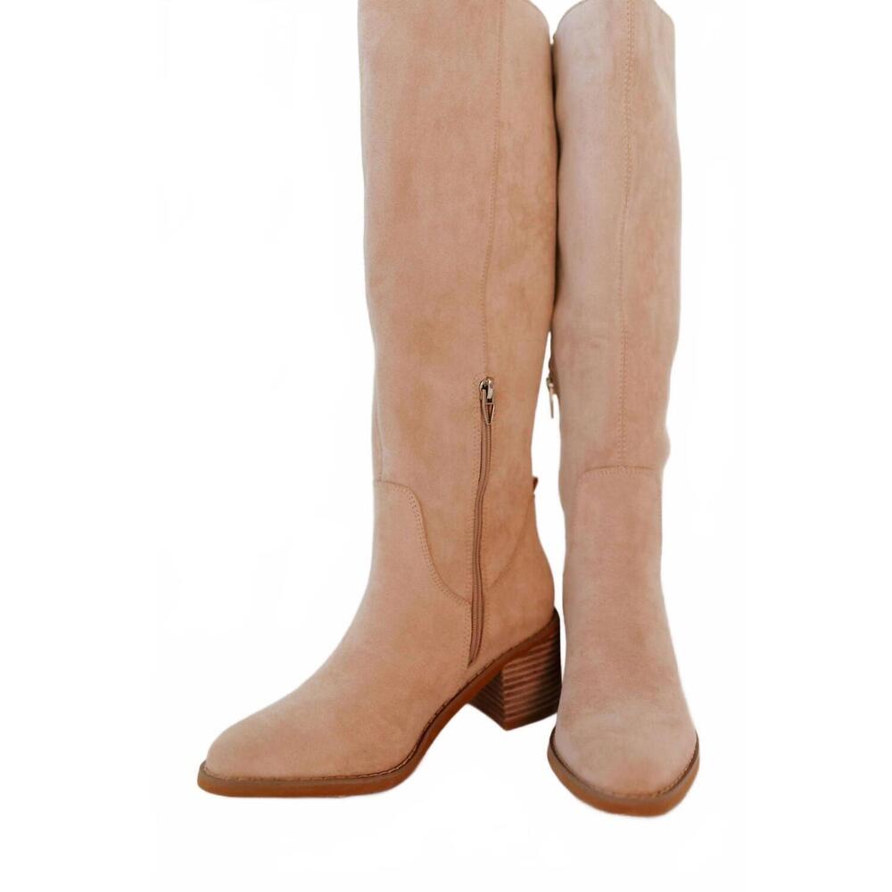 NEW MIIM women's juno boots in beige